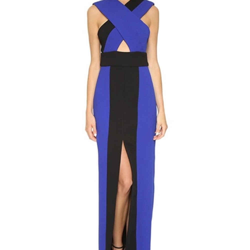 Solace London Color Block Dress